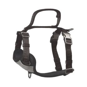 PETMARVEL Adjustable Embroidered Stylish Dog Harness (Option: Grey-XLarge)